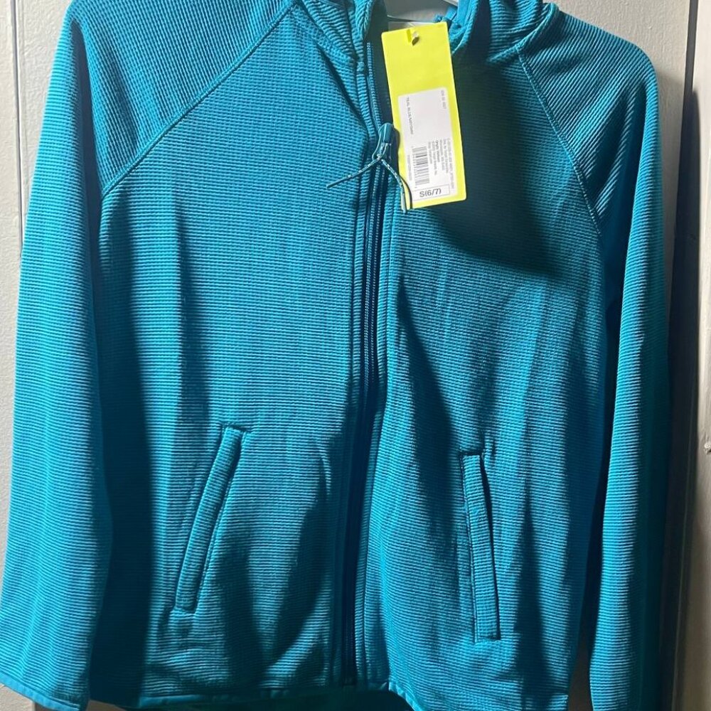 All in Motion Girls hooded jacket / full-zip hoodie Size S 6/7